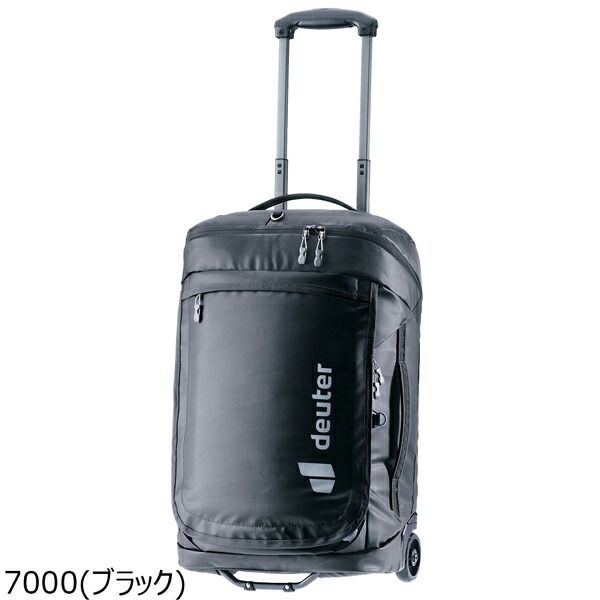 ドイター ダッフル プロ モボ 36 DEUTER バッグ ダッフル ローラー 旅行 ミネラルグローブ ネプチューンナイトブルー ブラック
