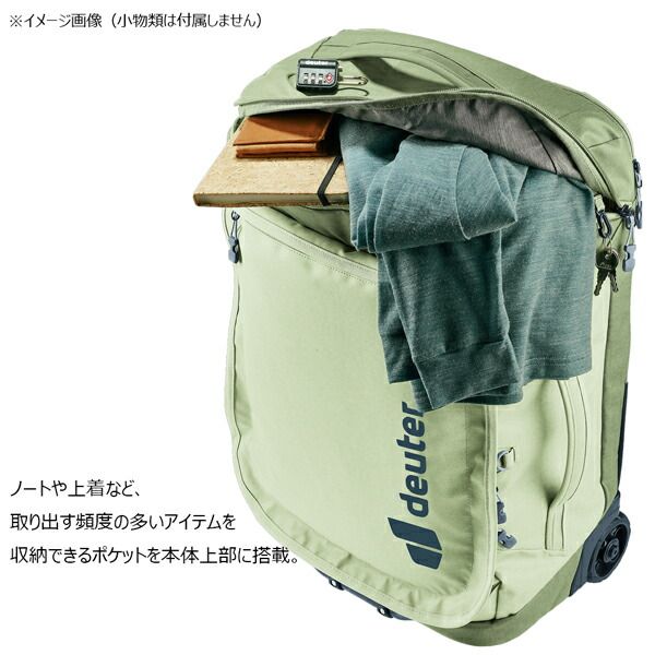 ドイター ダッフル プロ モボ 36 DEUTER バッグ ダッフル ローラー 旅行 ミネラルグローブ ネプチューンナイトブルー ブラック
