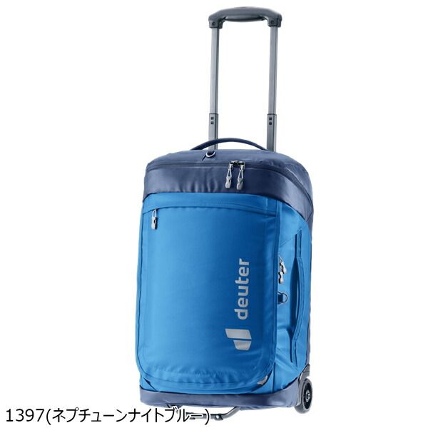 ドイター ダッフル プロ モボ 36 DEUTER バッグ ダッフル ローラー 旅行 ミネラルグローブ ネプチューンナイトブルー ブラック
