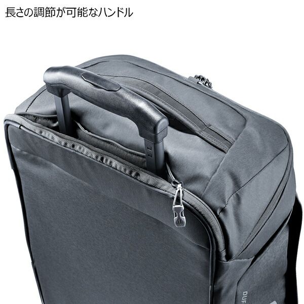 ドイター ダッフル プロ モボ 36 DEUTER バッグ ダッフル ローラー 旅行 ミネラルグローブ ネプチューンナイトブルー ブラック