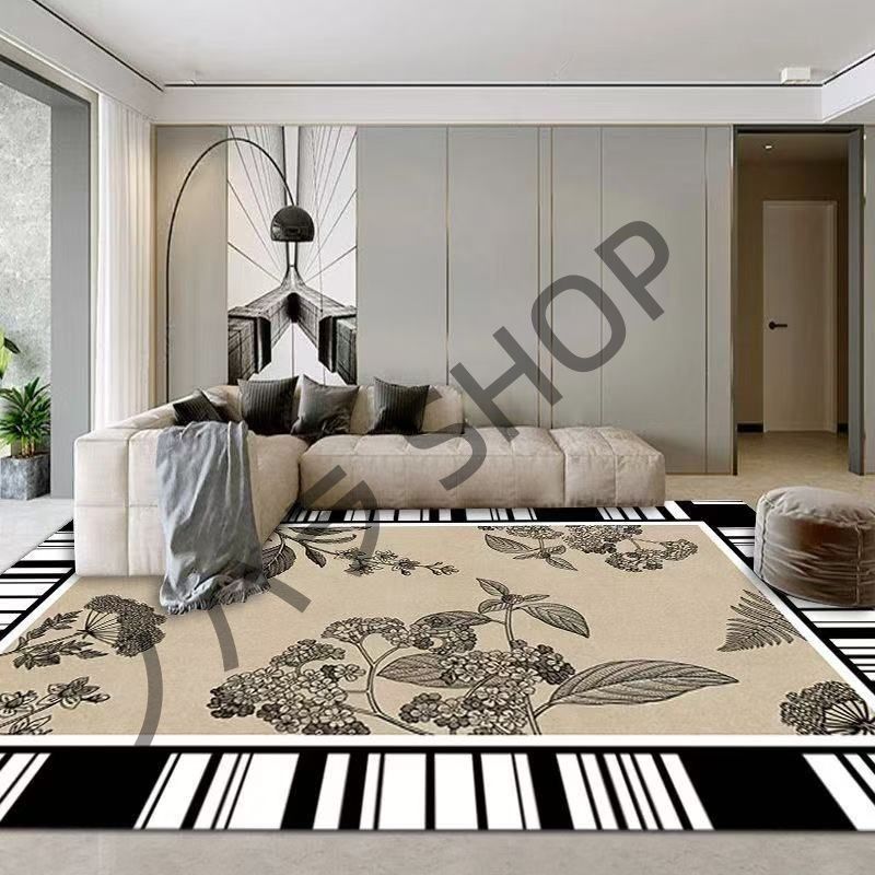 カーペット/200*300cm/滑り止め付き ラグマット ベッドルーム リビングルーム 寝室の部屋 /多機能使用 マット/カーペット #B161