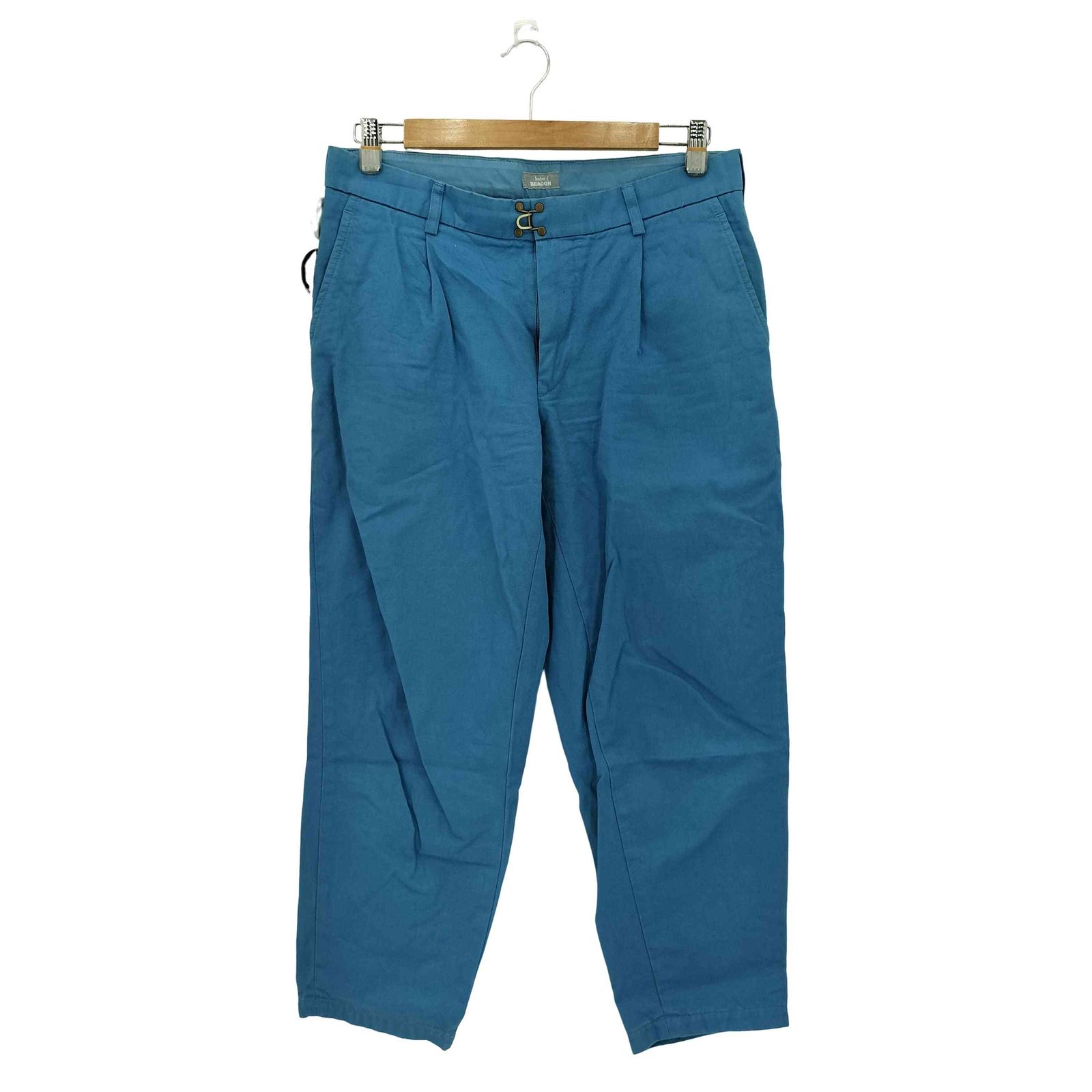 カラービーコン kolor BEACON Cotton Twil One Tuck Pants コットンツイル1タックパンツ メンズ JPN：2
