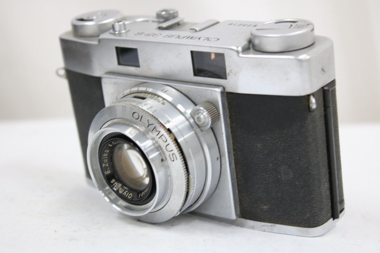 【訳あり品】 オリンパス Olympus 35-S E.Zuiko FC 4.8cm F2.8 レンジファインダー カメラ e12373