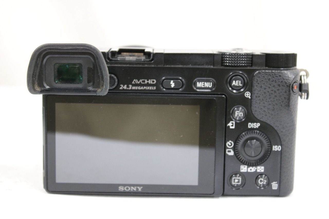 【返品保証】 【シャッター3668回】ソニー Sony α6000 ブラック E 16-50mm F3.5-5.6 OSS ミラーレス一眼 e12379