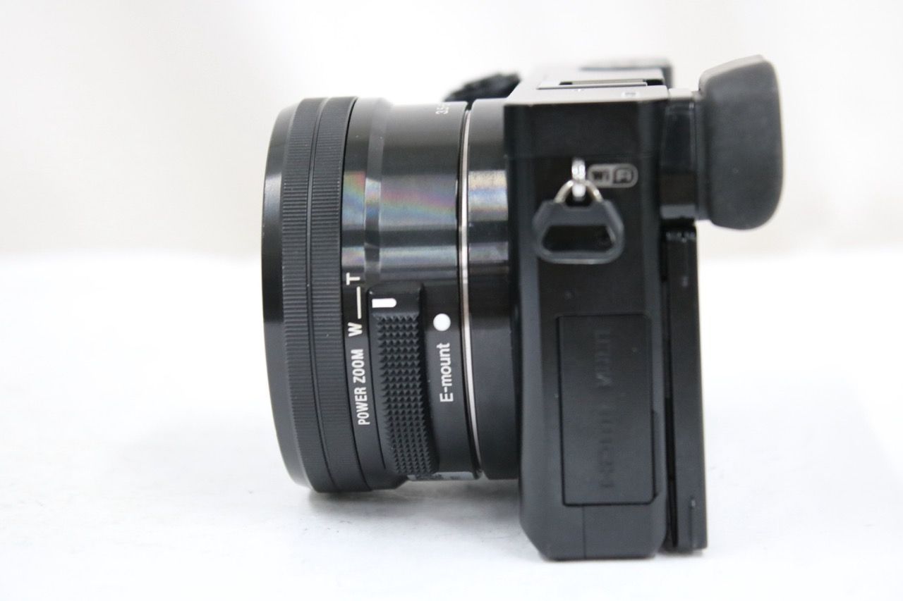 【返品保証】 【シャッター3668回】ソニー Sony α6000 ブラック E 16-50mm F3.5-5.6 OSS ミラーレス一眼 e12379