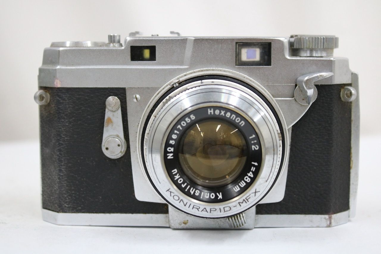 【返品保証】 コニカ KONICA III ダブルストローク Hexanon 48mm F2 レンジファインダー カメラ e12380 【返品保証】 コニカ KONICA III ダブルストローク Hexanon 48mm F2 レンジファインダー カメラ e12380