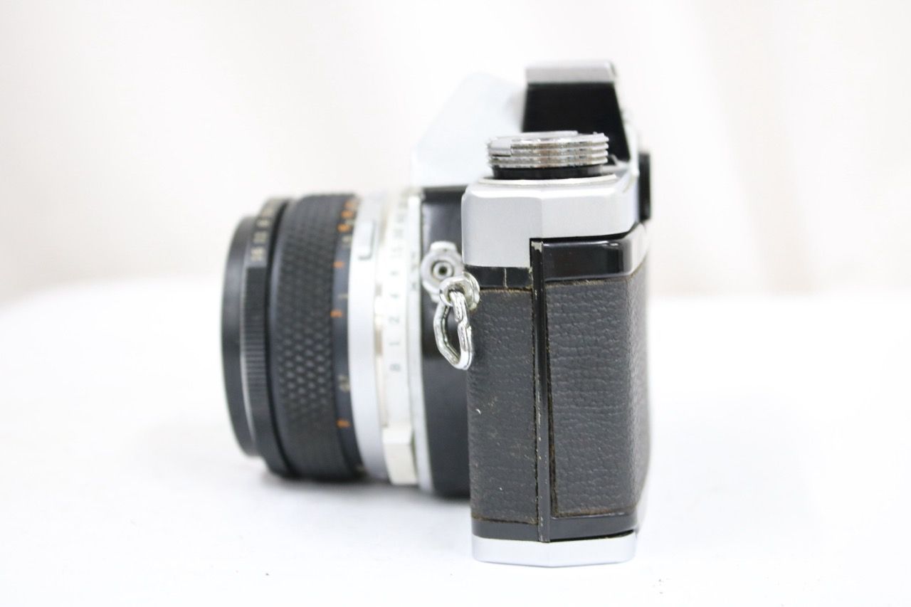 【返品保証】 オリンパス Olympus M-1 F.ZUIKO AUTO-S 50mm F1.8 ボディレンズセット e12393