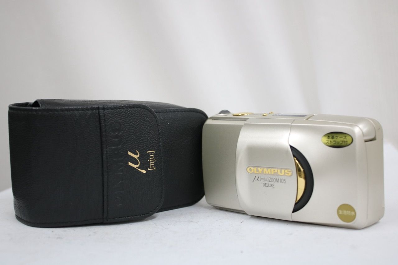 超人気【返品保証】 オリンパス Olympus μ mju ZOOM 105 ZOOM 38-105mm
