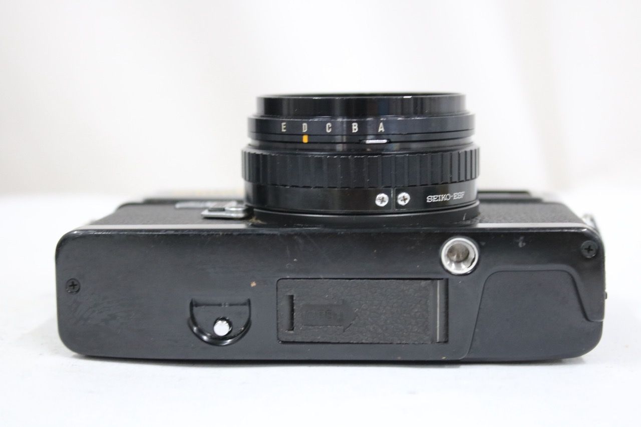 【返品保証】 ミノルタ Minolta HI-MATIC E ELECTRO CONTROL ROKKOR-QF 40mm F1.7 レンジファインダー カメラ e12408
