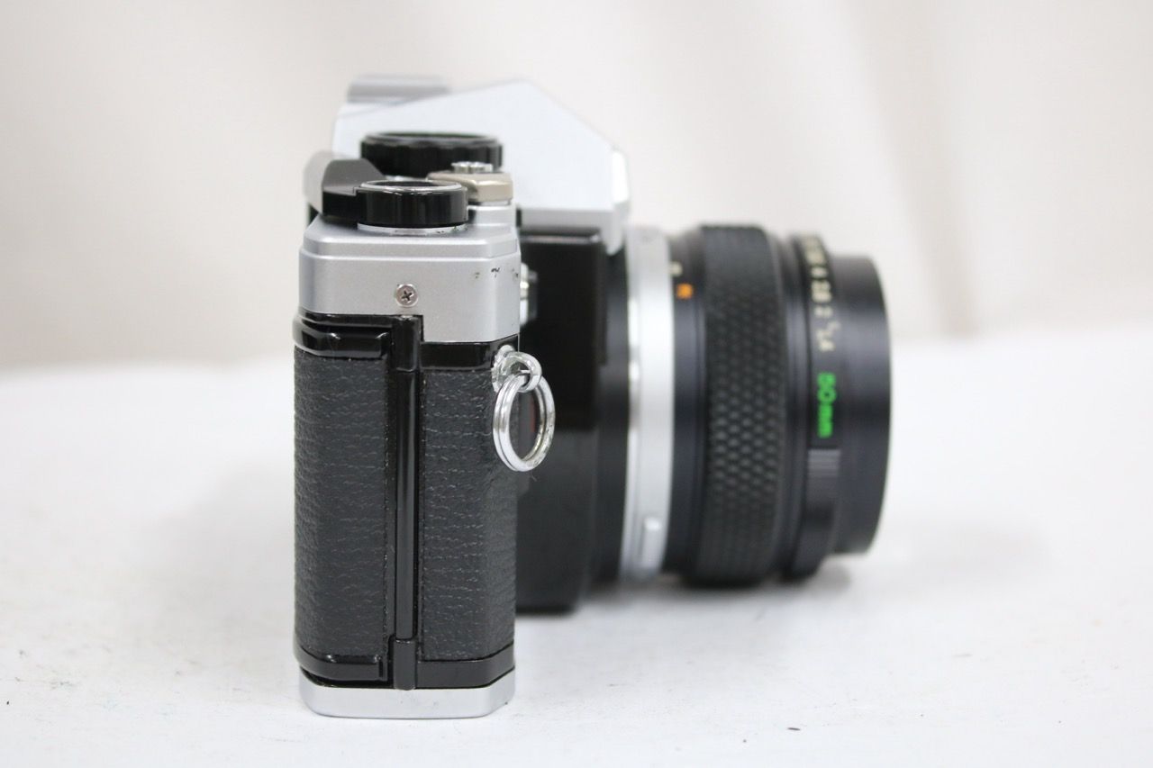 【返品保証】 オリンパス Olympus OM10 ZUIKO MC AUTO-S 50mm F1.4 ボディレンズセット e12410