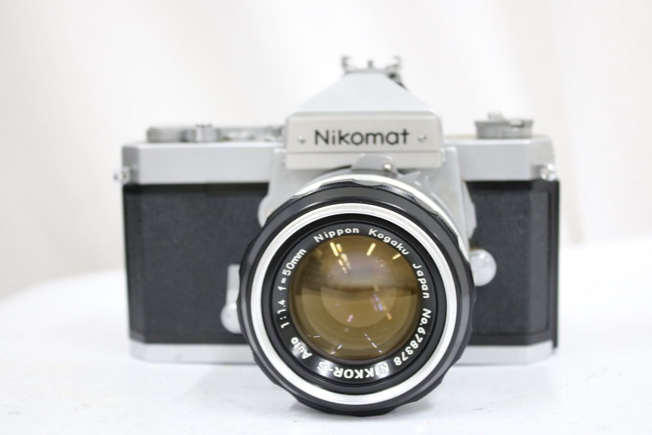 【返品保証】 ニコン Nikon Nikomat NIKKOR-S Auto 50mm F1.4 ボディレンズセット e12420