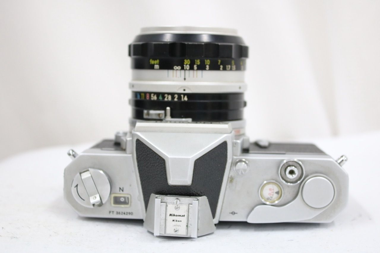 【返品保証】 ニコン Nikon Nikomat NIKKOR-S Auto 50mm F1.4 ボディレンズセット e12420