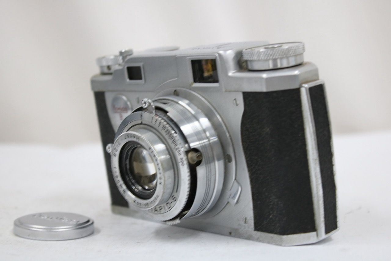 【返品保証】 コニカ KONICA B II Hexar 50mm F2.8 レンジファインダー カメラ e12423