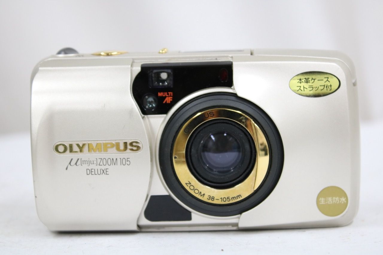 【返品保証】 オリンパス Olympus μ mju ZOOM 105 ZOOM 38-105mm ケース付き コンパクトカメラ e12412 【返品保証】 オリンパス Olympus μ mju ZOOM 105 ZOOM 38-105mm ケース付き コンパクトカメラ e12412