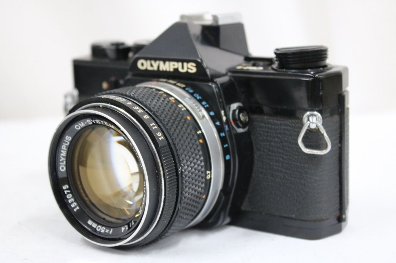 【返品保証】 オリンパス Olympus OM-1 G.ZUIKO AUTO-s 50mm F1.4 ボディレンズセット e12405