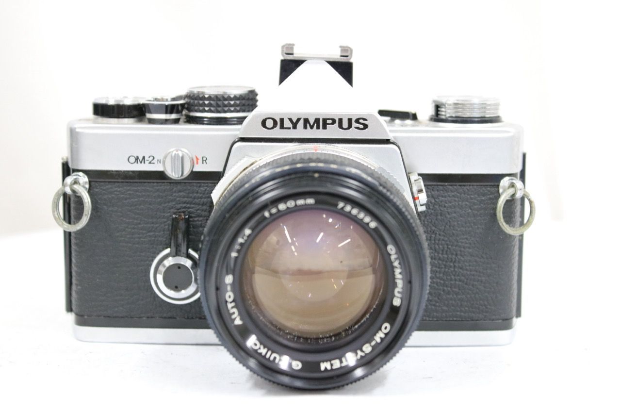 【返品保証】 オリンパス Olympus OM-2N G.ZUIKO AUTO-S 50mm F1.4 ボディレンズセット e12419