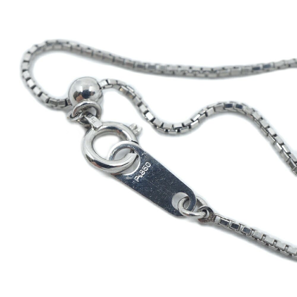 【栄】ジュエリー ダイヤモンド ネックレス PT900 PT850 0.302ct 0.125ct シルバー 約4.4g 小物 その他 本体品のみ 【栄】ジュエリー ダイヤモンド ネックレス PT900 PT850 0.302ct 0.125ct シルバー 約4.4g 小物 その他 本体品のみ
