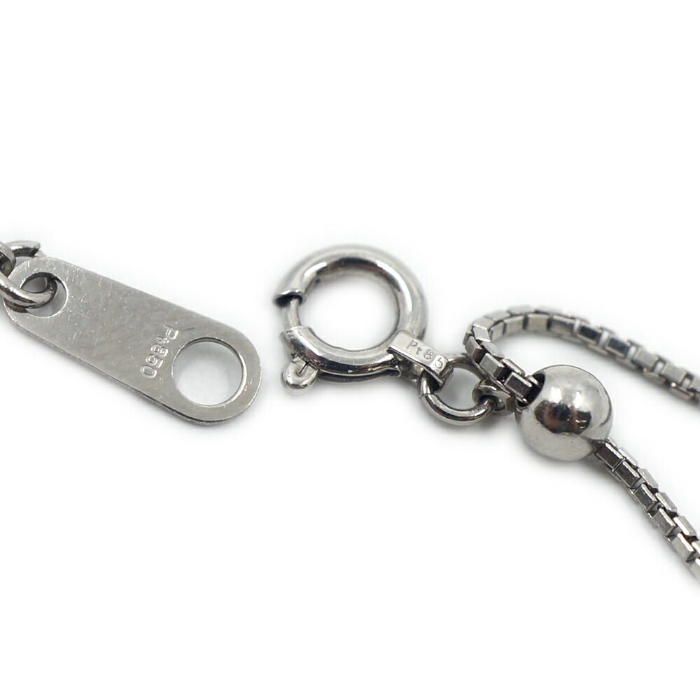 【栄】ジュエリー ダイヤモンド ネックレス PT900 PT850 0.302ct 0.125ct シルバー 約4.4g 小物 その他 本体品のみ 【栄】ジュエリー ダイヤモンド ネックレス PT900 PT850 0.302ct 0.125ct シルバー 約4.4g 小物 その他 本体品のみ