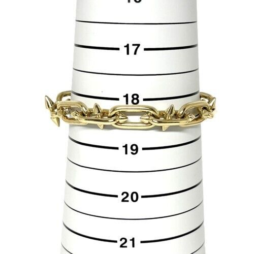 Tiffany&Co. ティファニー タイタン クラスプ ブレスレット by ファレル・ウィリアムス エクストララージ 73470110 750YG ダイヤモンド0.28ct チェーン Au750 K18YG イエローゴールド【中古】【86488】 Tiffany&Co. ティファニー タイタン クラスプ ブレスレット by ファレル・ウィリアムス エクストララージ 73470110 750YG ダイヤモンド0.28ct チェーン Au750 K18YG イエローゴールド【中古】【86488】