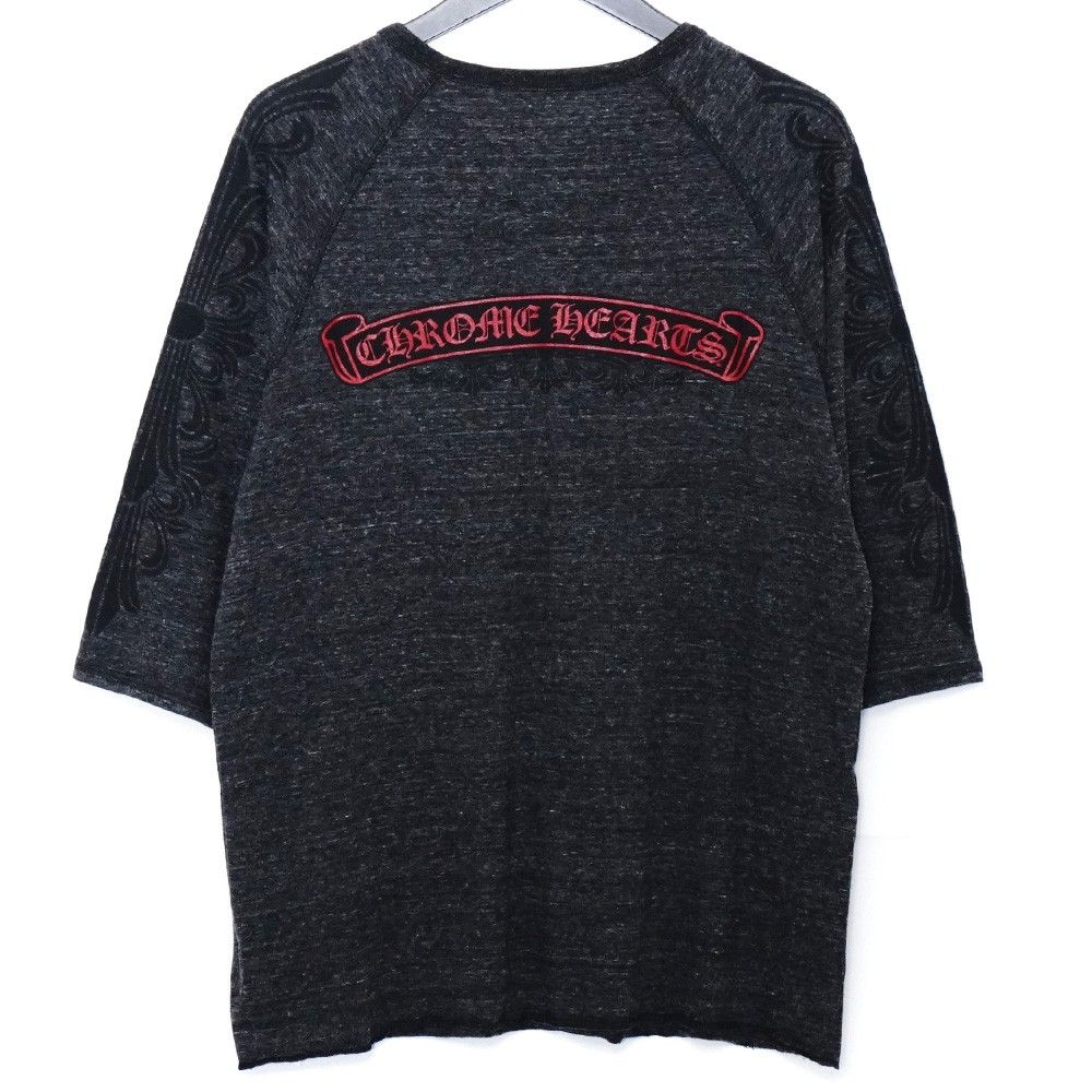 CHROME HEARTS オールド スクロールラベルフローラルクロスプリント