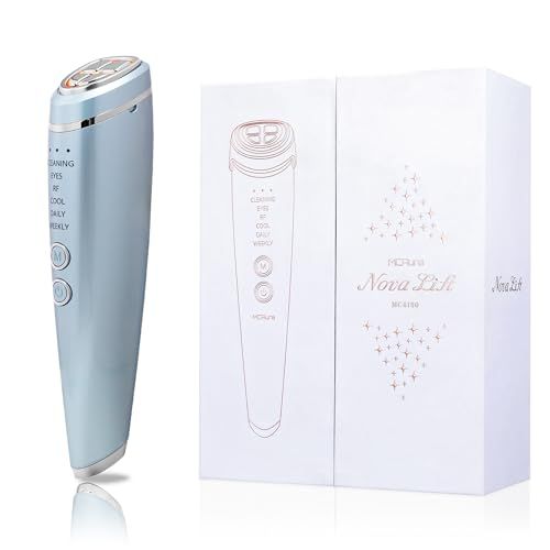 【国内正規品】美顔器 RF EMS 温冷 微電流 多機能美顔器 超音波振動 リーニング 毛穴洗浄 イオン導入 3色LED 自宅用 光エステ リフトアップ 首元 目元 口元 顔 フェースライン リフトケア くすみ エイジングケア 美容家電 ty 5a58fe52
