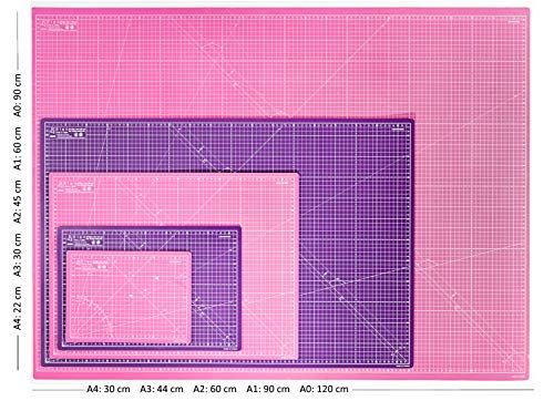 Elan カッターマット 手芸用品 両面仕様 A1 90 x 60cm ピンクパープル カッティングマット 家庭用 業務用 カッティングマットas c53b6233 Elan カッターマット 手芸用品 両面仕様 A1 90 x 60cm ピンクパープル カッティングマット 家庭用 業務用 カッティングマットas c53b6233