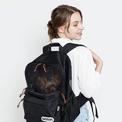 OUTDOOR ペットリュック キャリー 犬 猫 ブラック Mサイズas 16bb51a4 OUTDOOR ペットリュック キャリー 犬 猫 ブラック Mサイズas 16bb51a4