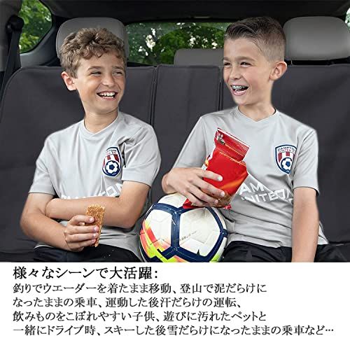 Big Ant 防水シートカバー リヤシート 後部座席 ウェットスーツ素材 防水 汚れ防止対策 シート保護 普通車 後席単品 丸洗い 取付簡単 滑り止め ブラックas 5de180e7 Big Ant 防水シートカバー リヤシート 後部座席 ウェットスーツ素材 防水 汚れ防止対策 シート保護 普通車 後席単品 丸洗い 取付簡単 滑り止め ブラックas 5de180e7