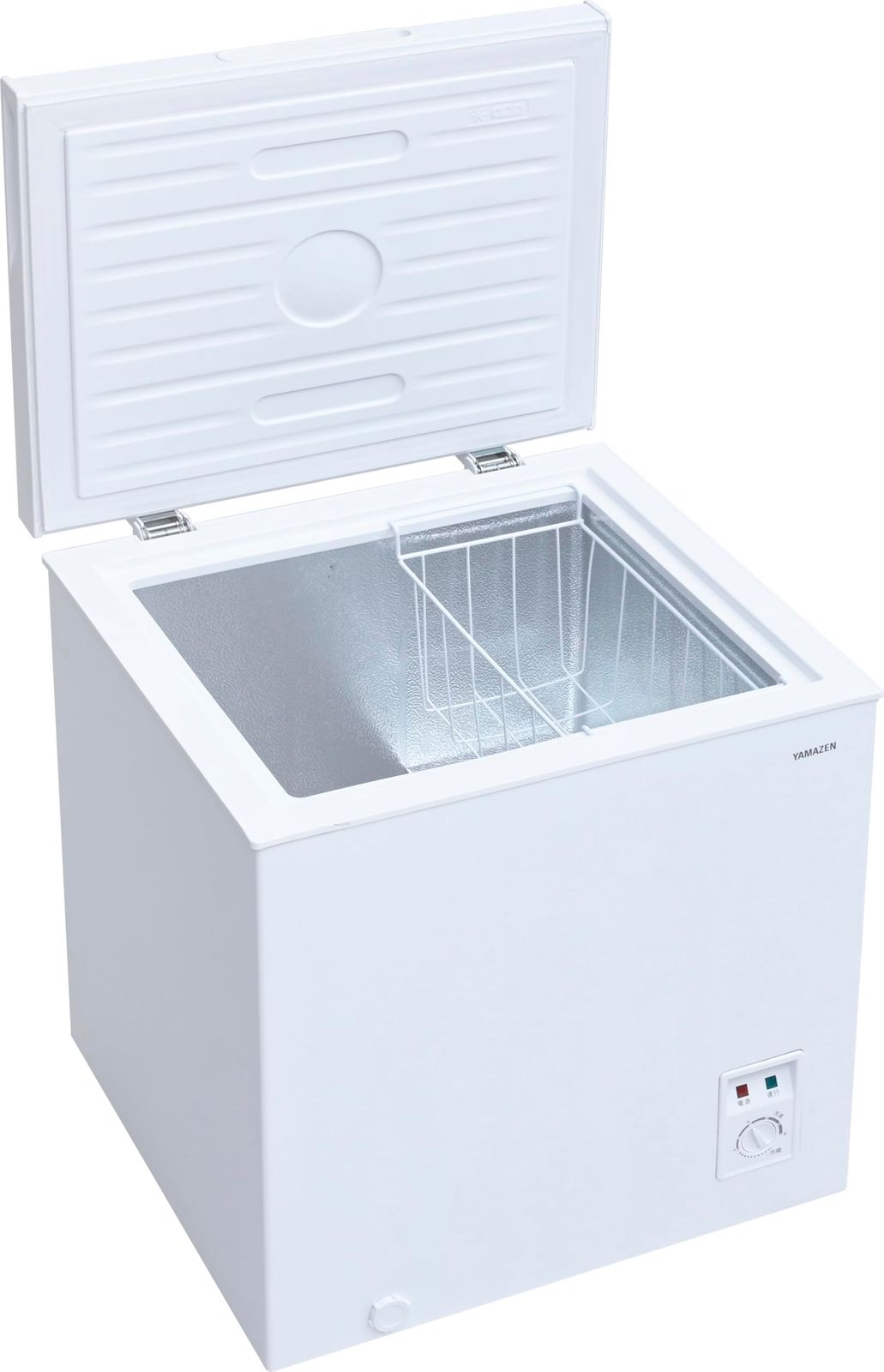 ☆新品☆[山善] 冷凍庫 66L 上開き YF-C70(W) ホワイト 一人暮らし 静音 省エネ 温度調節7段階 48284abe