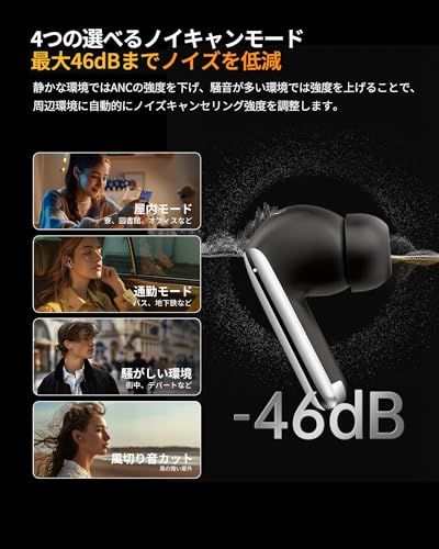 ☆新品☆【VGP 2025 金賞】QCY MeloBuds Pro ワイヤレスイヤホン ノイズキャンセリング ハイレゾ LDAC対応イヤフォン 360°空間オーディオ Bluetooth5.3 外音取り込みモード 装着検出機能 マルチポイント 18f8269c ☆新品☆【VGP 2025 金賞】QCY MeloBuds Pro ワイヤレスイヤホン ノイズキャンセリング ハイレゾ LDAC対応イヤフォン 360°空間オーディオ Bluetooth5.3 外音取り込みモード 装着検出機能 マルチポイント 18f8269c