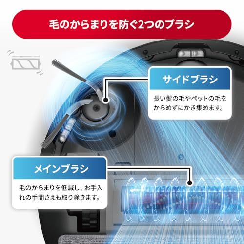 ☆新品☆【2025年モデル】roborock Q7B+ ホワイト ロボロック ロボット掃除機 お掃除ロボット 水拭き 両用 自動ゴミ収集 150分 8,000Pa 強力吸引 マッピング 強力吸引 自動充電 アプリ操作 高精度レーザーセンサー 1222f7d3