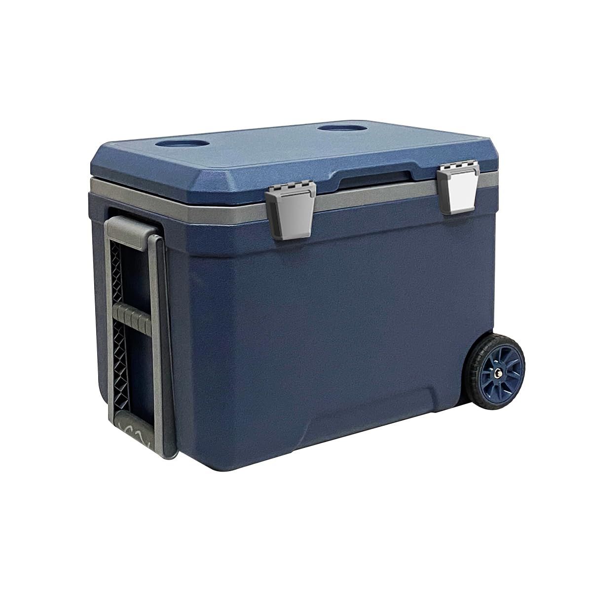 ☆新品☆RAKU クーラーボックス 釣り 45 L 大容量 約120時間保冷 保冷剤10個付き 大型 保冷箱 キャスター付き 持ち運びやすい 高密閉性 水抜き栓 カップホルダー 頑丈 車載 キャンプ BBQ 防災 7ad610c3 ☆新品☆RAKU クーラーボックス 釣り 45 L 大容量 約120時間保冷 保冷剤10個付き 大型 保冷箱 キャスター付き 持ち運びやすい 高密閉性 水抜き栓 カップホルダー 頑丈 車載 キャンプ BBQ 防災 7ad610c3