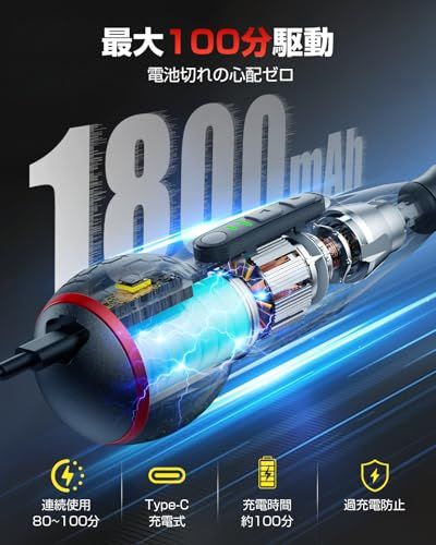 ☆新品☆電動ドライバー 小型 【伝統革新・中が見える電動ドライバー・鬼トルク6N.m】強力 16点ビット付き 収納ケース付き USB-C充電式 高輝度LEDライト 軽量 DIY 操作簡単 女性/初心者対応 クリアレッド 108ec1ed ☆新品☆電動ドライバー 小型 【伝統革新・中が見える電動ドライバー・鬼トルク6N.m】強力 16点ビット付き 収納ケース付き USB-C充電式 高輝度LEDライト 軽量 DIY 操作簡単 女性/初心者対応 クリアレッド 108ec1ed