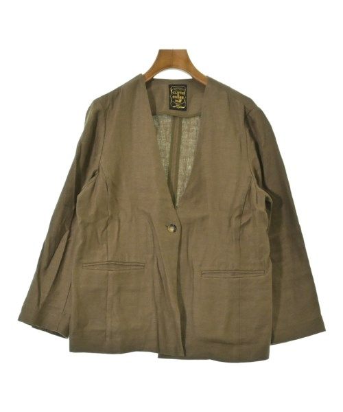 CLOTH&CROSS ノーカラージャケット レディース 【古着】【中古】【送料無料】