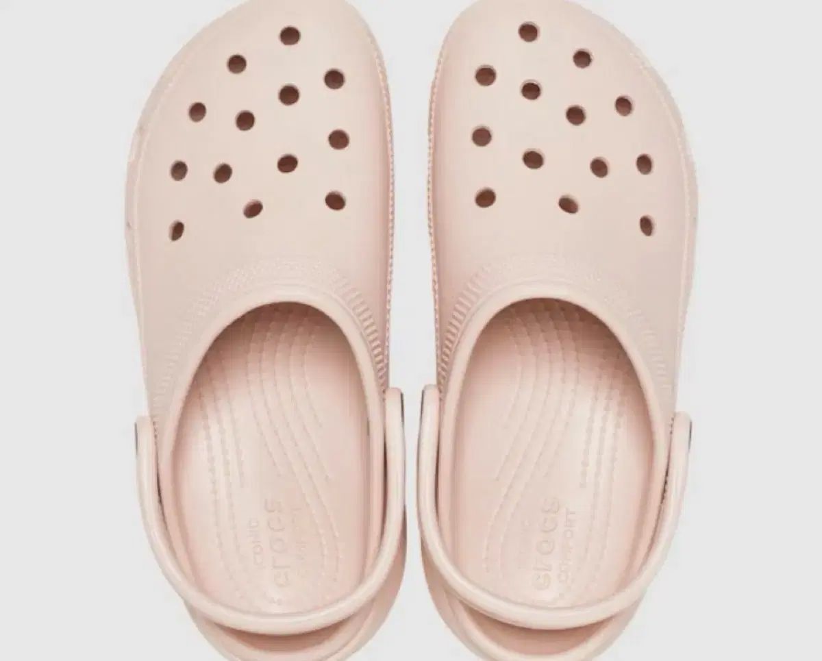 Crocs Classic Platform klogg ライトピンク 206750-6UR
