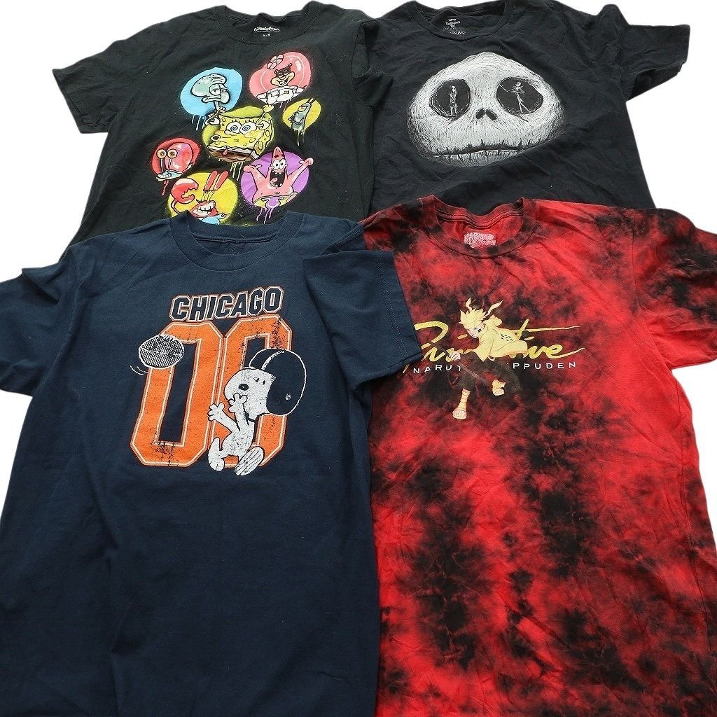 古着卸 まとめ売り キャラクター Tシャツ 15枚セット ( メンズ M ) ディズニー ミッキー スヌーピー スターウォーズ 中古 古着 NE8943 古着卸 まとめ売り キャラクター Tシャツ 15枚セット ( メンズ M ) ディズニー ミッキー スヌーピー スターウォーズ 中古 古着 NE8943