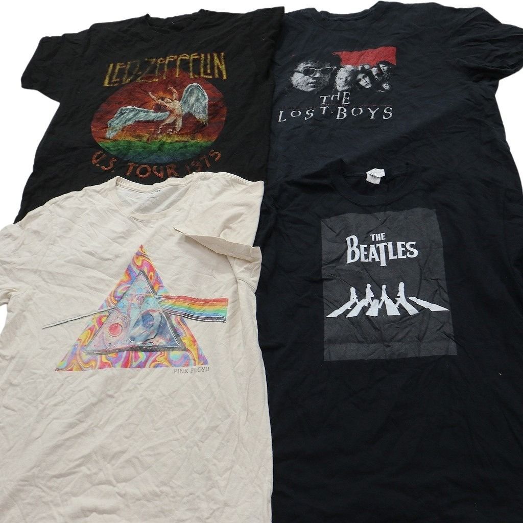 古着卸 まとめ売り 音楽・バンド Tシャツ 16枚セット ( メンズ L ) AC/DC ビートルズ レッドツェッペリン 中古 古着 NE8958 古着卸 まとめ売り 音楽・バンド Tシャツ 16枚セット ( メンズ L ) AC/DC ビートルズ レッドツェッペリン 中古 古着 NE8958