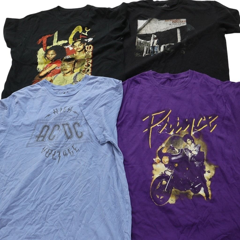 古着卸 まとめ売り 音楽・バンド Tシャツ 16枚セット ( メンズ L ) AC/DC ビートルズ レッドツェッペリン 中古 古着 NE8958 古着卸 まとめ売り 音楽・バンド Tシャツ 16枚セット ( メンズ L ) AC/DC ビートルズ レッドツェッペリン 中古 古着 NE8958