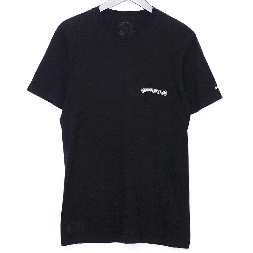 CHROME HEARTS スクロールラベルプリントポケットTシャツ Mサイズ