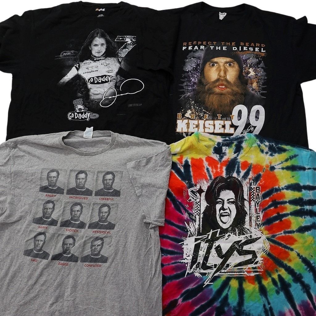 古着卸 まとめ売り 人物 Tシャツ 16枚セット ( メンズ 2XL/3XL/5XL ) NBA コービーブライアント ボブロス オバマ 中古 古着 NE8985 古着卸 まとめ売り 人物 Tシャツ 16枚セット ( メンズ 2XL/3XL/5XL ) NBA コービーブライアント ボブロス オバマ 中古 古着 NE8985