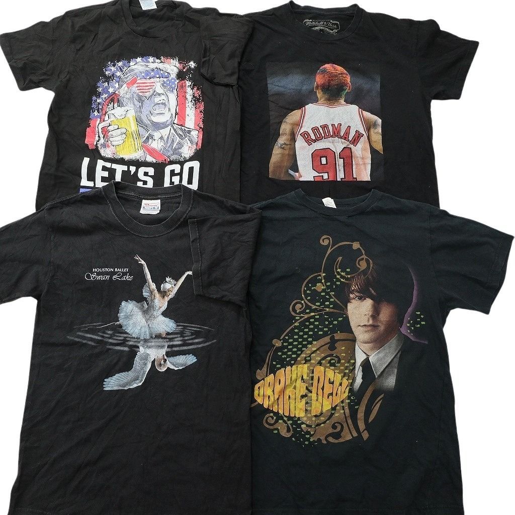 古着卸 まとめ売り 人物 Tシャツ 14枚セット ( メンズ S/M ) ドナルドトランプ モハメドアリ デニスロッドマン NBA 中古 古着 NE8991 古着卸 まとめ売り 人物 Tシャツ 14枚セット ( メンズ S/M ) ドナルドトランプ モハメドアリ デニスロッドマン NBA 中古 古着 NE8991