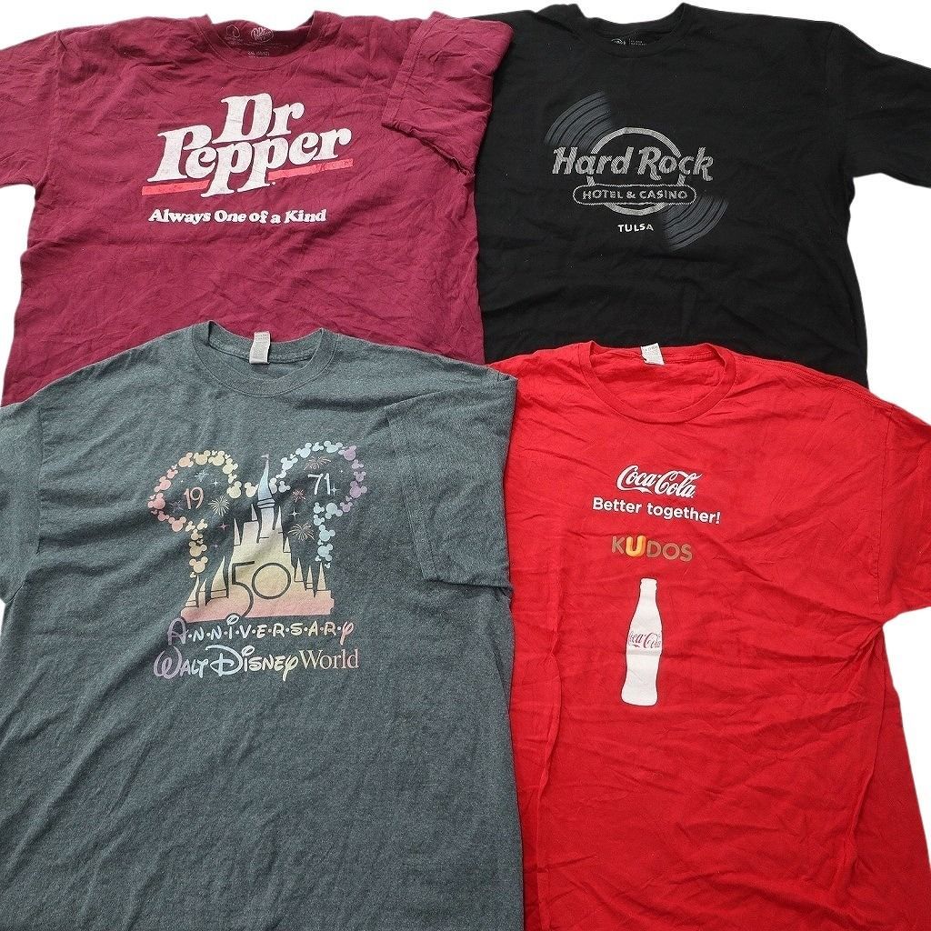 古着卸 まとめ売り 企業 Tシャツ 16枚セット ( メンズ XL/2XL ) コカ・コーラ ハードロックカフェ ドクターペッパー 中古 古着 NE8994 古着卸 まとめ売り 企業 Tシャツ 16枚セット ( メンズ XL/2XL ) コカ・コーラ ハードロックカフェ ドクターペッパー 中古 古着 NE8994