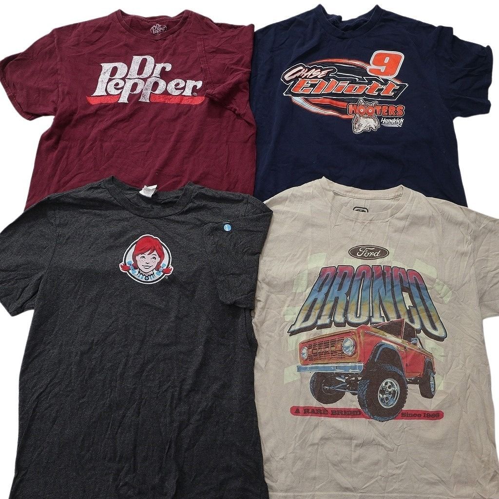 古着卸 まとめ売り 企業 Tシャツ 16枚セット ( メンズ L ) ドクターペッパー コロナビール NASA 中古 古着 NE8998