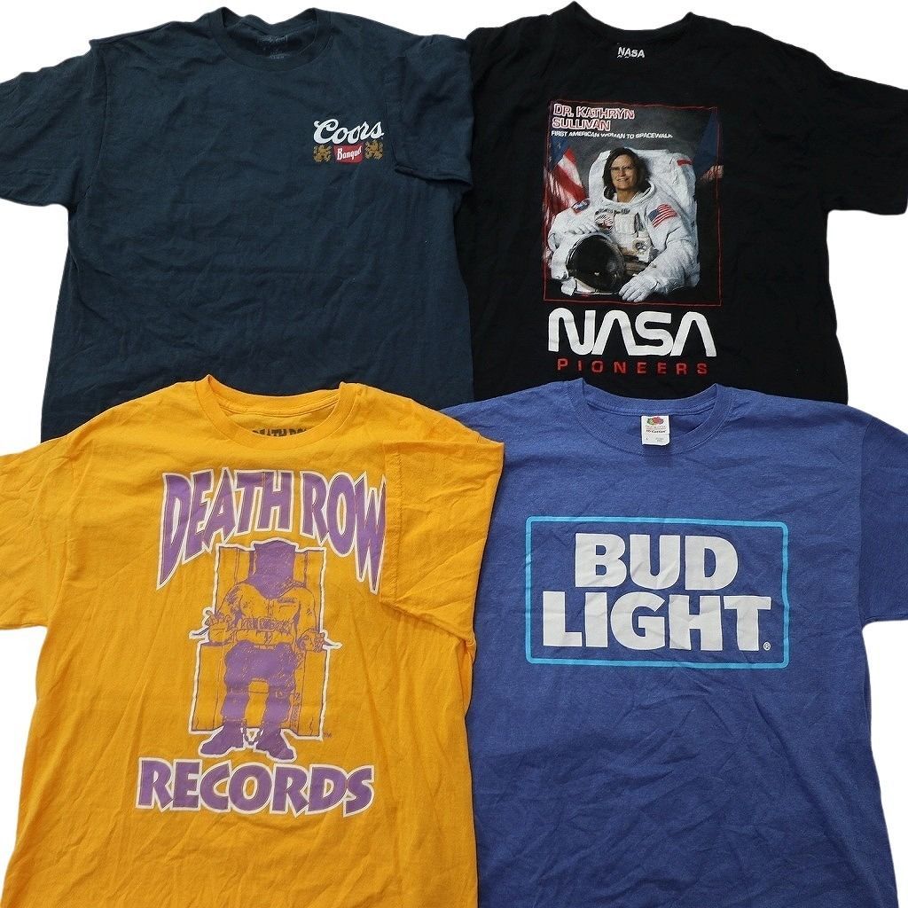 古着卸 まとめ売り 企業 Tシャツ 16枚セット ( メンズ L ) ドクターペッパー コロナビール NASA 中古 古着 NE8998