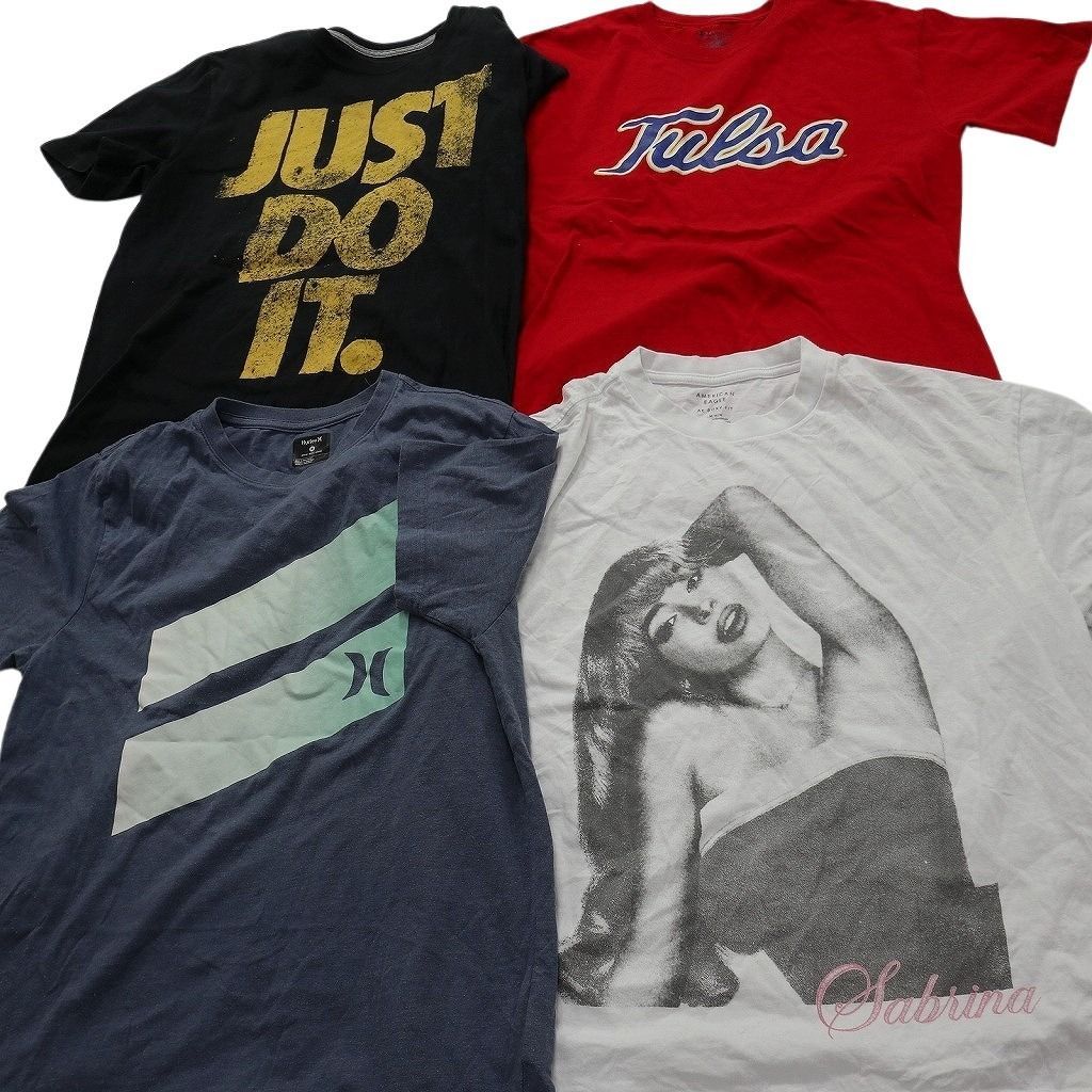 古着卸 まとめ売り ブランドMIX Tシャツ 16枚セット ( メンズ M ) カーハート ナイキ チャンピオン VANS 中古 古着 NE9006