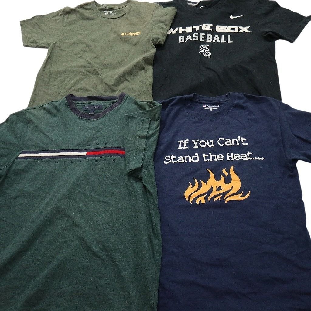 古着卸 まとめ ブランドMIX Tシャツ 16枚セット ( メンズ S ) コロンビア チャンピオン ナイキ ホリスター リーボック 中古 古着 NE9009