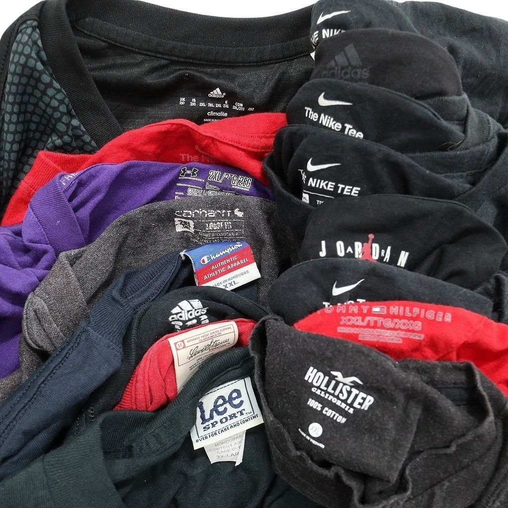 古着卸 まとめ ブランドMIX Tシャツ 16枚セット ( メンズ 2XL ) カーハート ジョーダン ナイキ ホリスター チャンピオン 中古 古着 NE9010 古着卸 まとめ ブランドMIX Tシャツ 16枚セット ( メンズ 2XL ) カーハート ジョーダン ナイキ ホリスター チャンピオン 中古 古着 NE9010