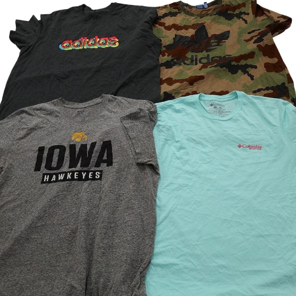 古着卸 まとめ売り ブランドMIX Tシャツ 16枚セット ( メンズ 2XL ) カーハート コロンビア ナイキ チャンピオン 中古 古着 NE9011 古着卸 まとめ売り ブランドMIX Tシャツ 16枚セット ( メンズ 2XL ) カーハート コロンビア ナイキ チャンピオン 中古 古着 NE9011