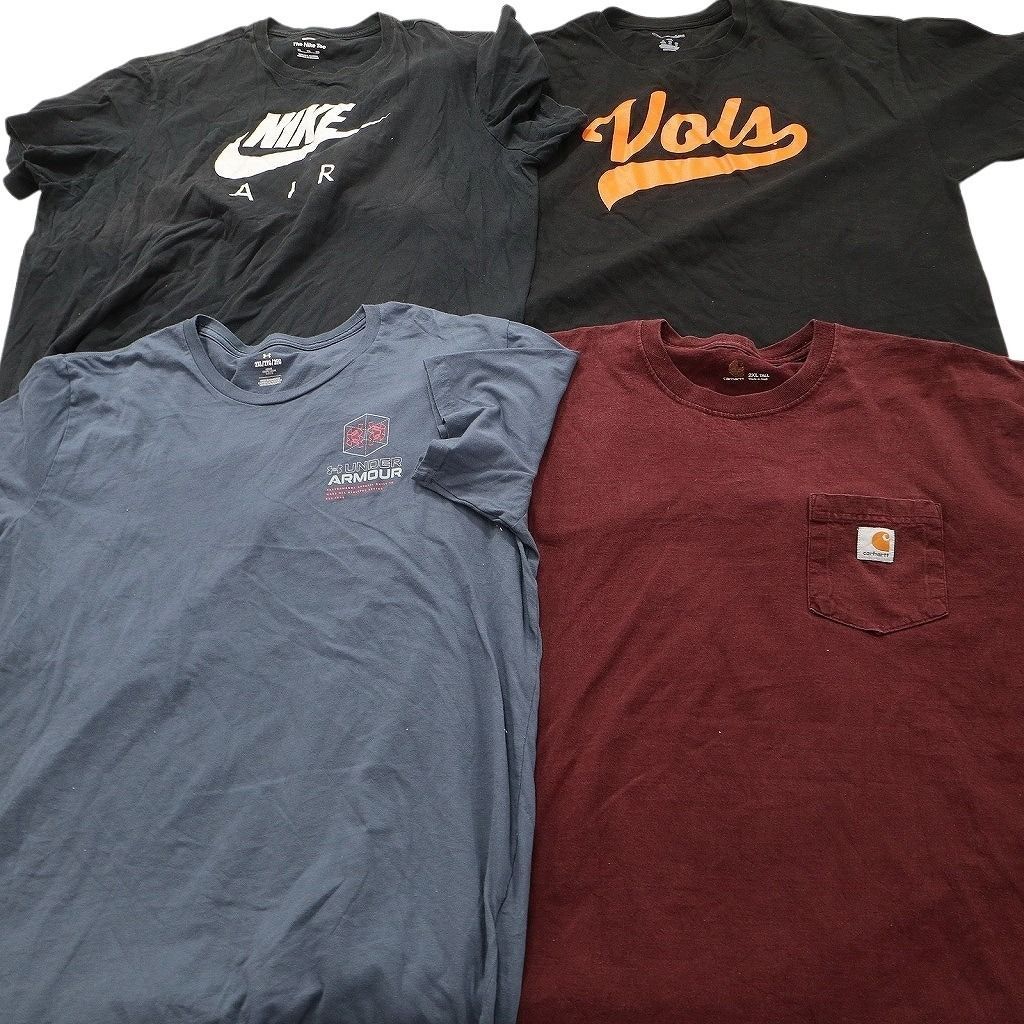 古着卸 まとめ売り ブランドMIX Tシャツ 16枚セット ( メンズ 2XL ) カーハート コロンビア ナイキ チャンピオン 中古 古着 NE9011 古着卸 まとめ売り ブランドMIX Tシャツ 16枚セット ( メンズ 2XL ) カーハート コロンビア ナイキ チャンピオン 中古 古着 NE9011