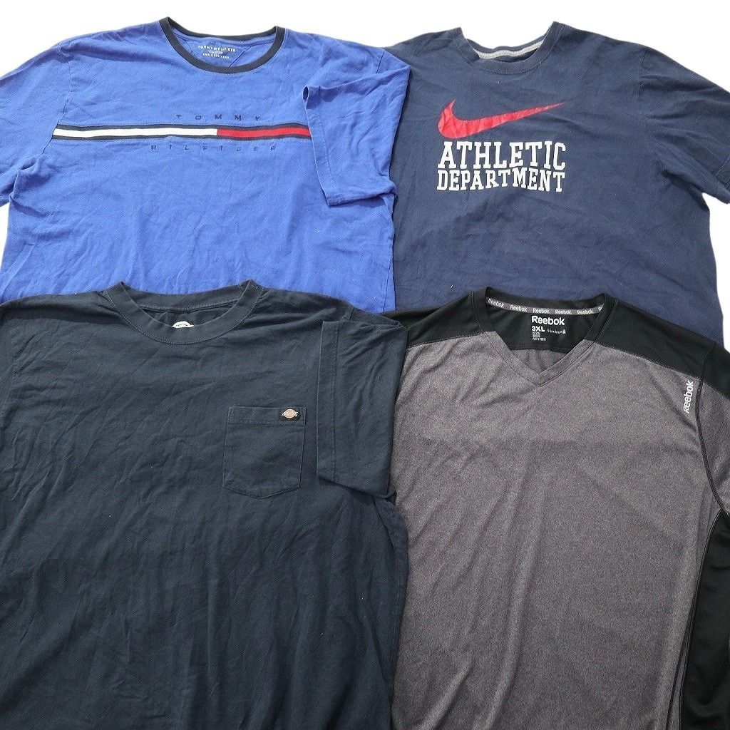 古着卸 まとめ ブランドMIX Tシャツ 16枚セット ( メンズ 2XL/3XL/4XL ) ディッキーズ ノーティカ ナイキ チャンピオン 中古 古着 NE9026
